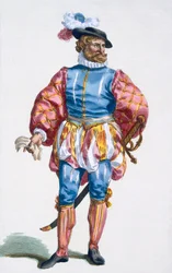 Officer i den schweiziske hær, 1780